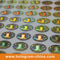 Silvery Security Anti-Fake 3D Laser Hologram Label